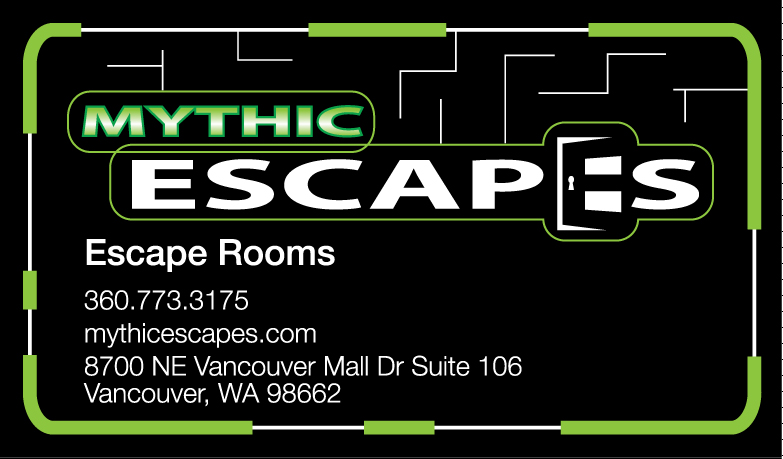 Mythic Escapes Business Card